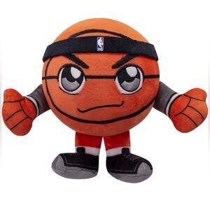 NBA Orange Basketball Stuffed Toy with Black Headband